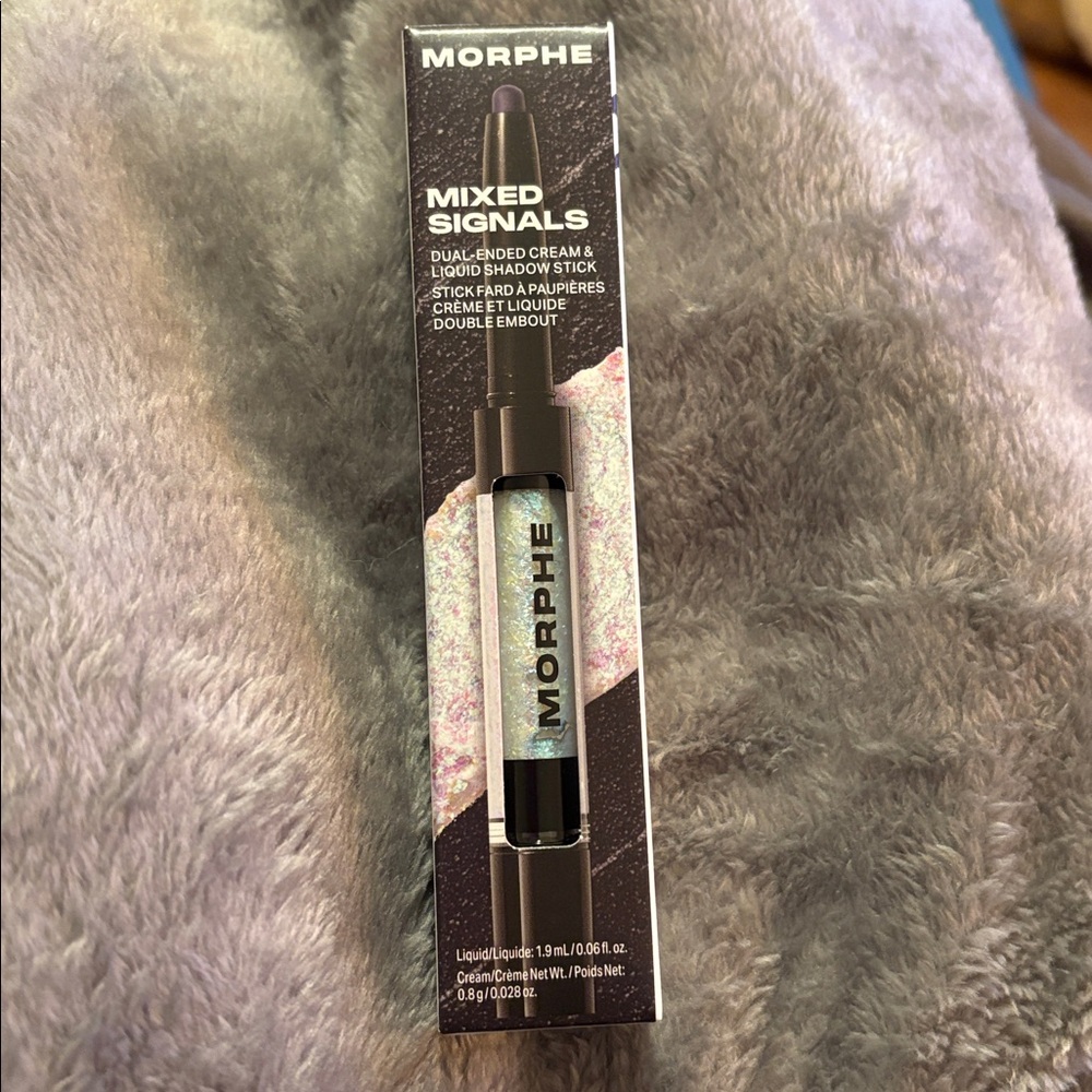 Morphe Eyeliner Mixed Signals Dual-Ended Eyeshadow Dark Navy Moonstone Sparkle